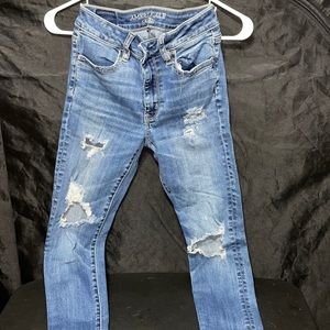 American Eagle AE Hi-Rise Waisted Stretch Jeans